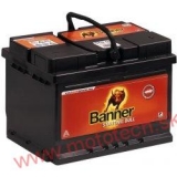 Autobatéria BANNER STARTIG BULL 12V 60Ah, P, 480A