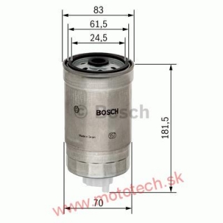 BOSCH Palivový filter 1.9 + 2.5TDI - 028127435A