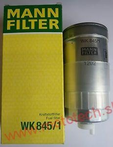 MANN Palivový filter 1.9 + 2.5TDI - 028127435A