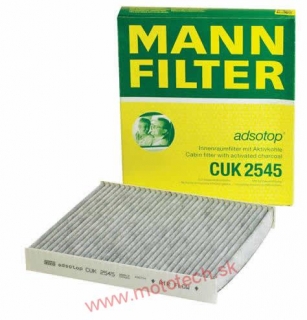MANN pachový filter s aktívnym uhlím - 6Q0819653B