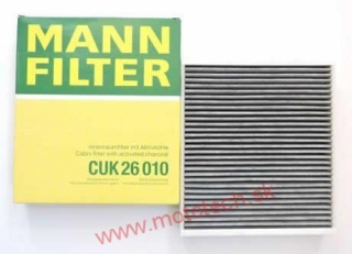 MANN pachový filter s aktívnym uhlím - 6R0819653