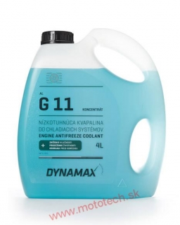 Chladiaca kvapalina DYNAMAX COOLANT AL G11, 4 Litre