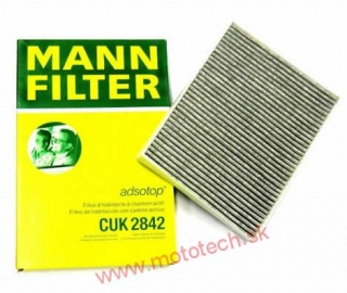 MANN pachový filter s aktívnym uhlím - 7H0819631A