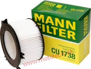 MANN Peľový a prachový filter interiéru - 7D0819989