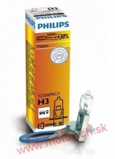 Žiarovka PHILIPS Premium +30% H3 12V / 55W, PK22s