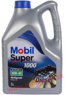 Mobil SUPER 1000 X1 DIESEL 15W-40 5L