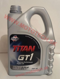 FUCHS Titan GT1 5W-40 XTL - 4L
