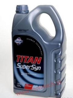 FUCHS Titan SUPERSYN 5W-40 5L