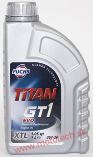 FUCHS Titan GT1 EVO 0W-20 1L