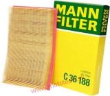 MANN vzduchový filter 3,6/191KW - 1K0129620