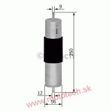 BOSCH Palivový filter 2.0TDI - 4F0127401F