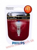 Žiarovka PHILIPS VISION PLUS +50% H1 12V / 55W, P14,5s 
