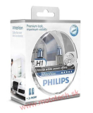 PHILIPS WHITE VISION H1 12V / 55W, P14,5s - 2 KS + 2ks w5w