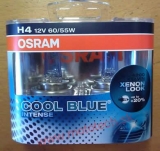 OSRAM Cool Blue Intense H4, 12V, 60w / 55w, P43t - 2 Ks