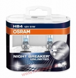 HB4 OSRAM Night Breaker Unlimited +110% - 9006NBU-BOX