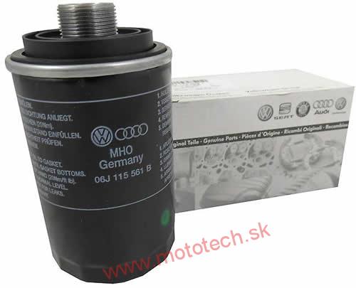 ORIGINAL olejový filter 1,8/118KW - 06J115403Q