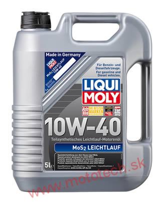 LIQUI MOLY - MOS2 LEICHTLAUF 10W-40, 5 Litrov
