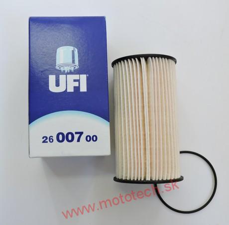UFI Palivový filter 1.6+1.9+2.0TDI - 3C0127434