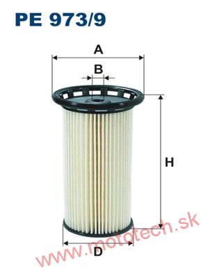 FILTRON Palivový filter 1.6 + 2.0 - 5Q0127177