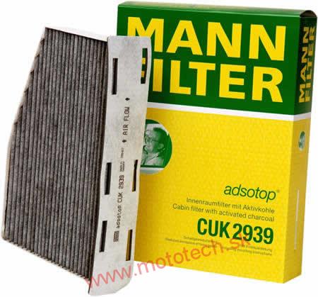 MANN pachový filter s aktívnym uhlím - 1K1819653B