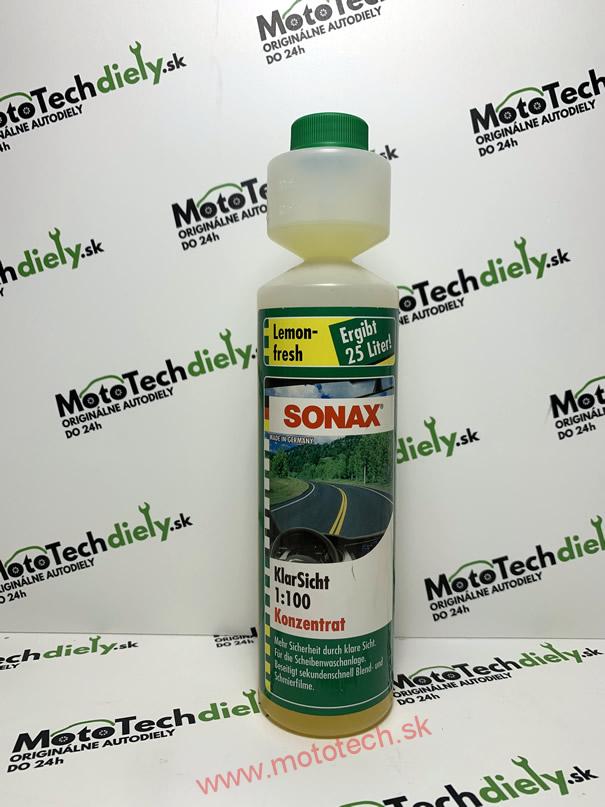 SONAX Letný koncentrát do ostrekovačov, Citrón 1:100 - 250 ml 