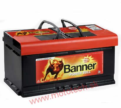 Autobatéria BANNER POWER BULL 12V 95Ah, 760A