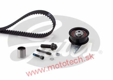 GATES Rozvodová sada 1.9 TDI 66wk (1Z, AHU, ALE) - 028198119B