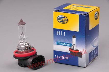 HELLA Žiarovka H11 12V/55W, PGJ19-2