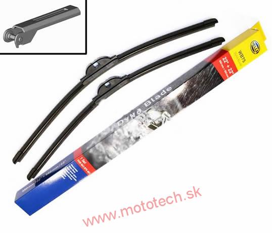 HELLA Dyna Blade stierače 550/550mm - 4B0998002