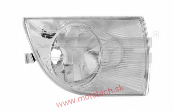 TYC pravá hmlovka s funkciou CORNER - 5J0941702