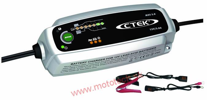 Automatická nabíjačka CTEK MXS 3.8, 12V - 0,8/3,8A