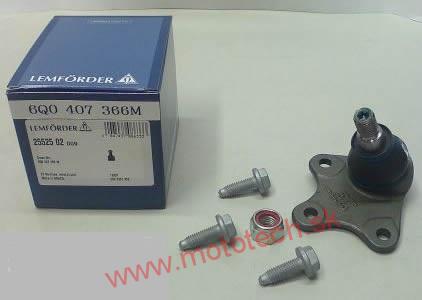 LEMFÖRDER pravý spodný čap ramena Fabia 1+2/Roomster - 6Q0407366M