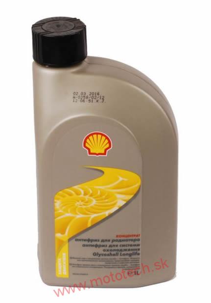 Shell GlycoShell Longlife - 1 Liter (červená G12) 