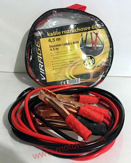 AMTRA Štartovacie káble 600AMP, 4,5 M