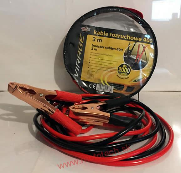 AMTRA Štartovacie káble 400AMP, 3 M