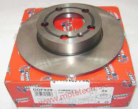 FERODO Zadný brzdový kotúč 232*9 - 1J0615601N