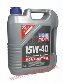 LIQUI MOLY - MOS2 LEICHTLAUF 15W-40, 5 Litrov