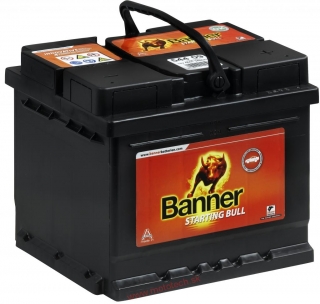 Autobatéria BANNER STARTIG BULL 12V 45Ah, P, 400A