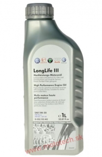 Originál olej VAG 0W-30 LongLife II - 1L - G052183M2