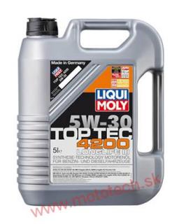 Liqui Moly - TOP TEC 4200 5W-30, 5 Litrov