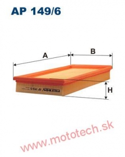 FILTRON vzduchový filter 1,4 + 1,6FSI - 03C129620