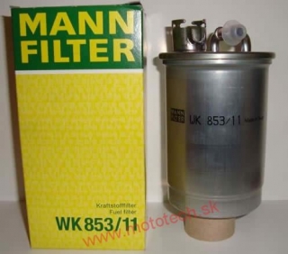 MANN Palivový filter 1.9 TDI PD + 2.0 - 7M0127401A