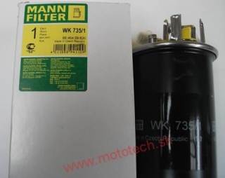 MANN Palivový filter 2.7 + 3.0TDI - 4F0127435A
