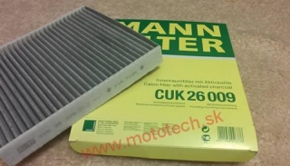 MANN pachový filter s aktívnym uhlím - 5Q0819653