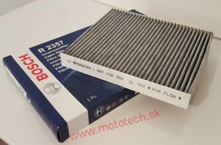 BOSCH pachový filter s aktívnym uhlím - 6Q0819653B