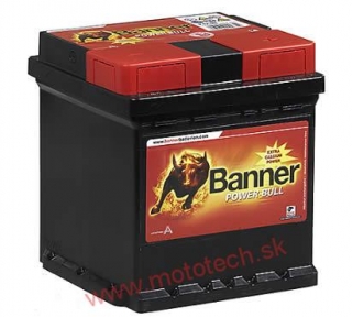 Autobatéria BANNER POWER BULL 12V 42Ah, 390A