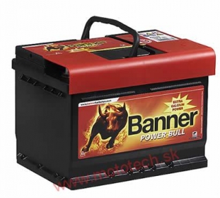 Autobatéria BANNER POWER BULL 12V 60Ah, 540A