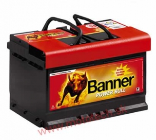 Autobatéria BANNER POWER BULL 12V 74Ah, 680A