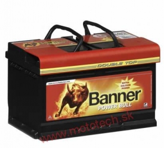 Autobatéria BANNER POWER BULL 12V 80Ah, 700A