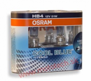OSRAM Cool Blue Intense HB4 12V / 51W, P22d - 2 KS